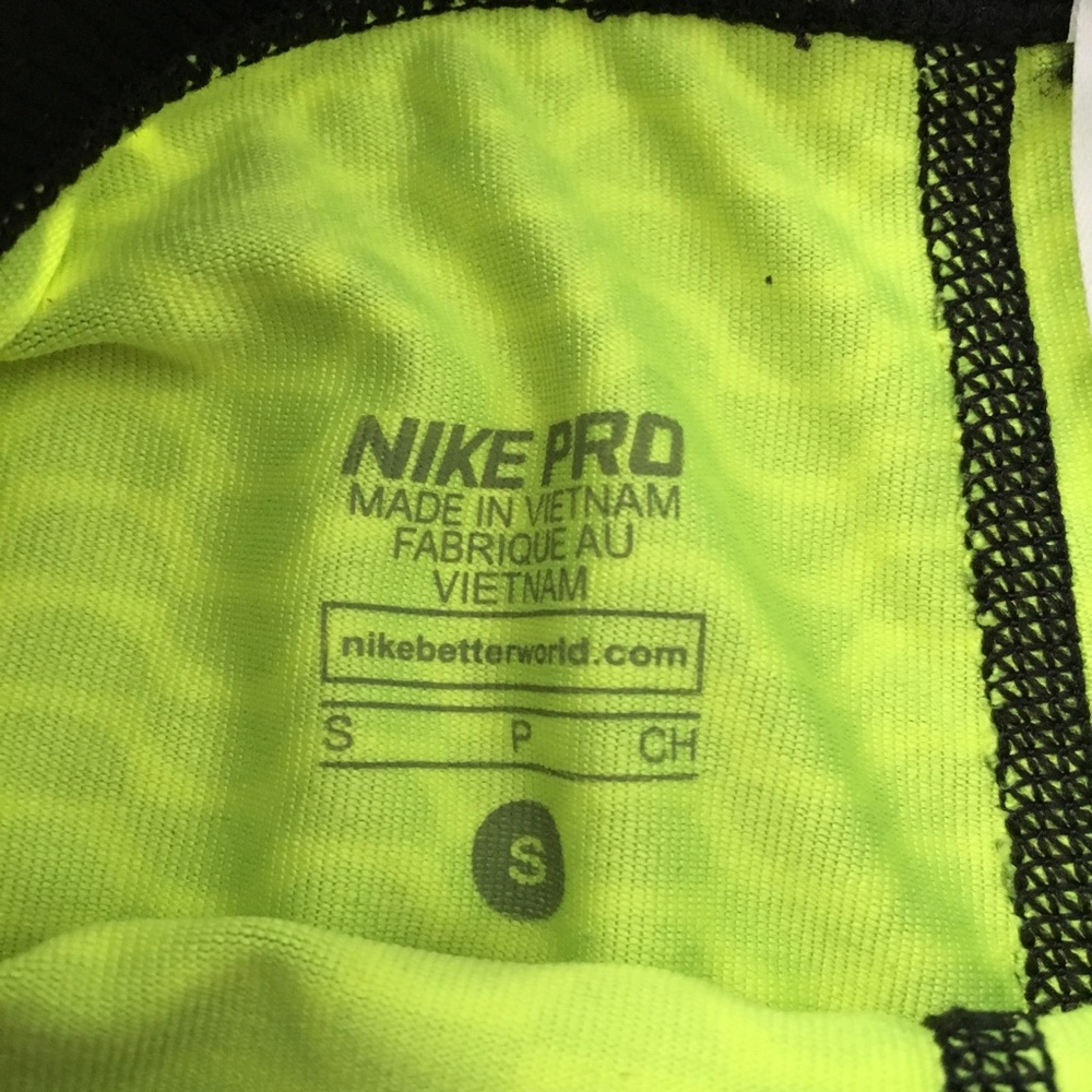 Nike Pros Neon Pattern - Picture 2 of 5